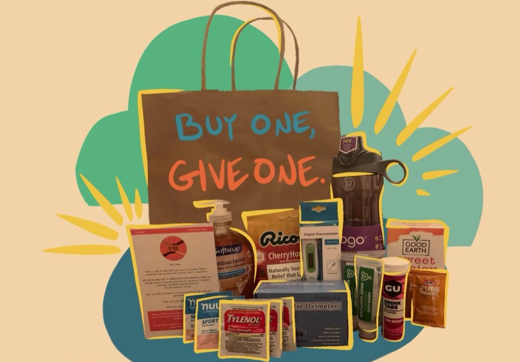 PepPacks's tweet photo. Excited to announce that Pep Packs is now offering a Buy One, Give One program for LA locals! For $49.99 you can get a Covid supply pack for yourself or someone you love, while also donating a pack to an Angeleno in need through a local organization.

https://t.co/kUpE7z6Uc0 https://t.co/zKO4oH88aS