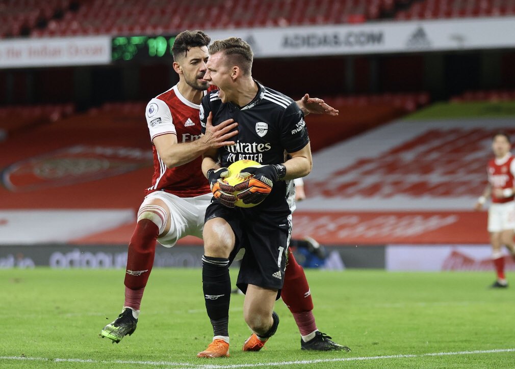 Bernd Leno tweet media