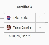 TaleQuale_OW's tweet photo. Advanced to semifinals of GO2DEN Snow Cup and playing tomorrow against @team_empire. To all teams, who we played against today - GGs! https://t.co/EM1N80zBrs