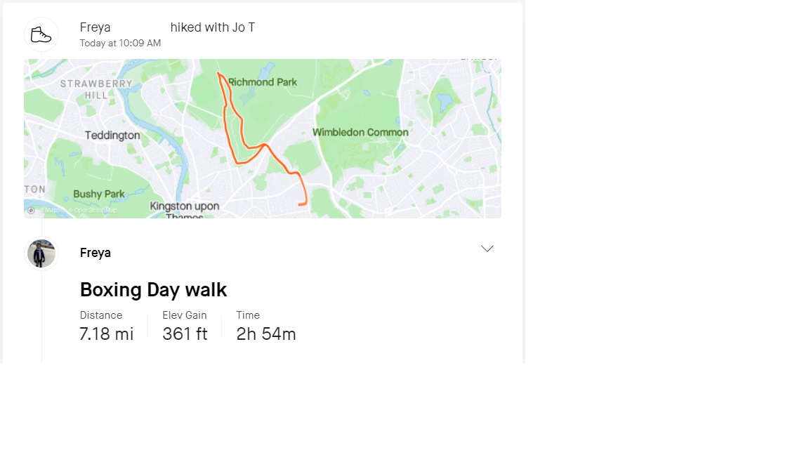 freyaski's tweet photo. @SHSGirlsPrep @CStewartSHS @SportsSHS Boxing day walk with the family @TresidderJ @davetres01  .. fueled by chocolate and mince pies https://t.co/qVOLxcBUWr