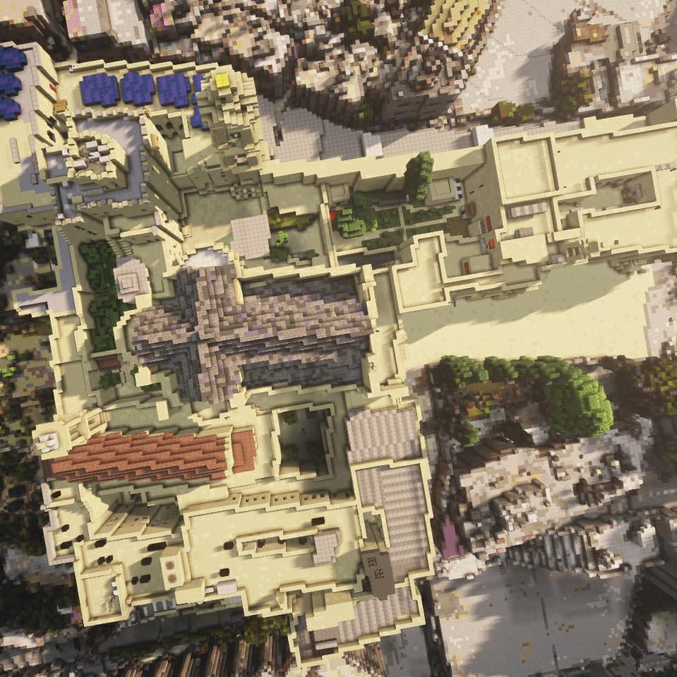 Build_Israel's tweet photo. For Christmas we built the Church of Nativity. The area was built in 2 days. 

Want to learn more? 
Join our discord! 
Link in bio

#Christmas #Christ #Christans #Palestine #Westbank #Bethlehem #Israel #Church @Bethlehem_PS https://t.co/GzlReYxywm