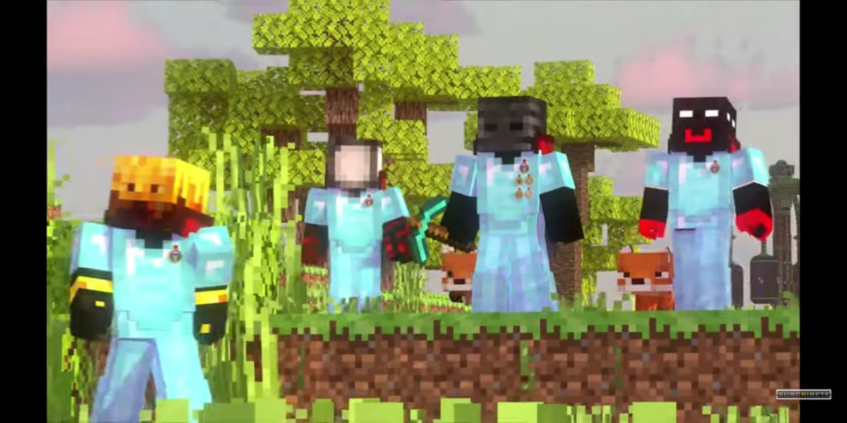 DanteLdfp's tweet photo. Está fue una linda escena no solo para nuestra comunidad, si no también para la comunidad de Minecraft hispana en general https://t.co/KB6Fomh6pH