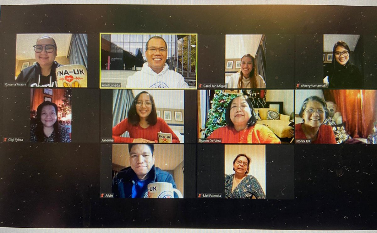 filipinonurseuk's tweet photo. No rest for the wicked😇😇😇😇Even during the festive seasons, we are meeting new Filipino nurses joining our beloved NHS🇵🇭🇵🇭🇵🇭Welcome to our new colleagues who joined Oxford University Healthcare NHS Trust.👍👍@ariel_lanada @AaronKyle1120 @fernandof1974 @CNOEngland @duncan_CNSE https://t.co/jrIvsb6wCc