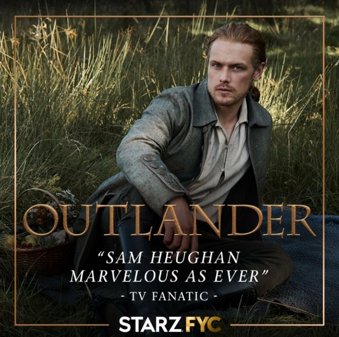 Wednesday started with a shout-out to the King of men, Sam's JAMMF! We would never miss a minute of Sam as Jamie! #SamHeughan  #Outlander