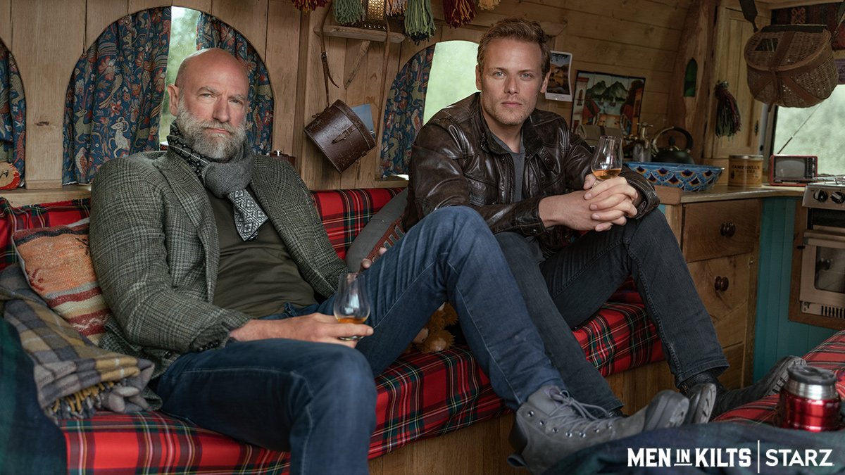 Also on Wednesday, the Patron Saint of Interns running the  #MiK account made our day again by posting this gem below and the timeline went in a frenzy (again .. yes, i know.. but he is worth it). As  @MargeB5 said .. buckle up for MiK! #SamHeughan #GrahamMcTavish #TheHighlandCoo