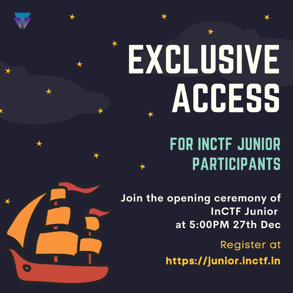 TrabodaLabs's tweet photo. We are eager to announce exclusive access to InCTF junior participants from 27th Dec 5:00PM onwards. Register at https://t.co/foSa5TRB5P for more info! #Traboda #TrabodaLabs #InCTFj #lauchingsoon @teambi0s @amfoss_in @InCTFj https://t.co/iOUcQ9FtpV