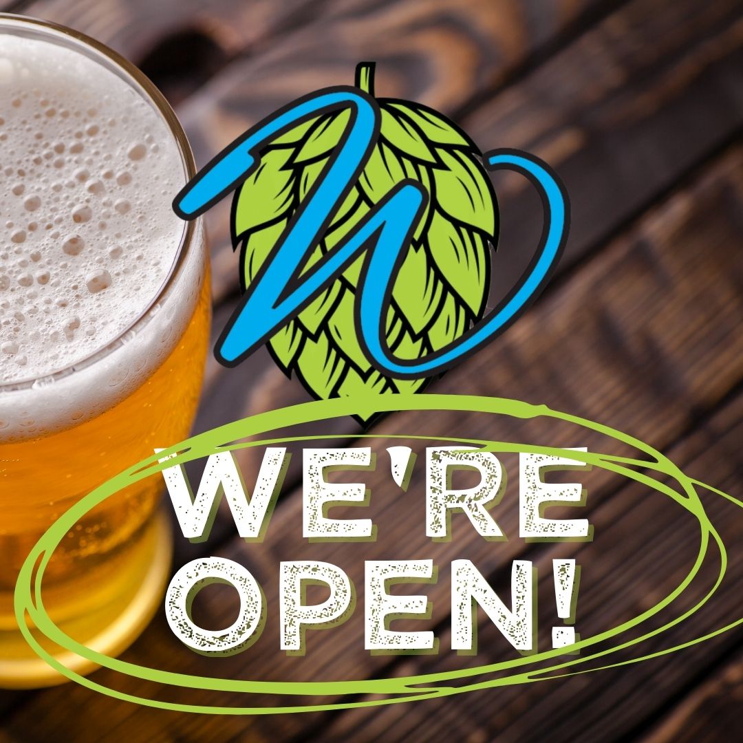 ICYMI: IT'S OUR GRAND OPENING! 🍻

Tent heaters ✅
Mad J's at Willow Creek Brewing BBQ ✅
Filled kegs ✅

We're open until we close today serving up our brews. Stop by and grab some pints and growlers of our flagships and our weird stuff until the taps run dry.