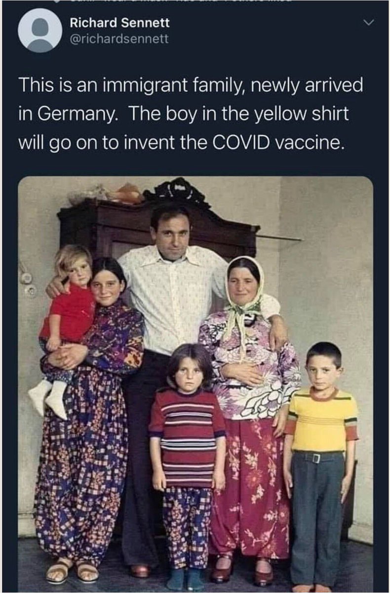 This picture going viral does NOT depict Ugur Sahin inventor of the #COVID19 vaccine.
But does it really matter? Any of the girls or boys in the picture could become a doctor, manager or teacher striving to improve our society! #UgurSahin #Believe #equalopportunity #education