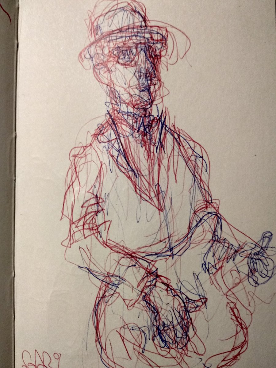 zuzenders's tweet photo. Gaur @SalaHellDorado n egon gara #GariMaldanbera rekin
#musikamarrazten #zuzenders #drawingthemusic #dibujandolamusica https://t.co/krjF3UNXic