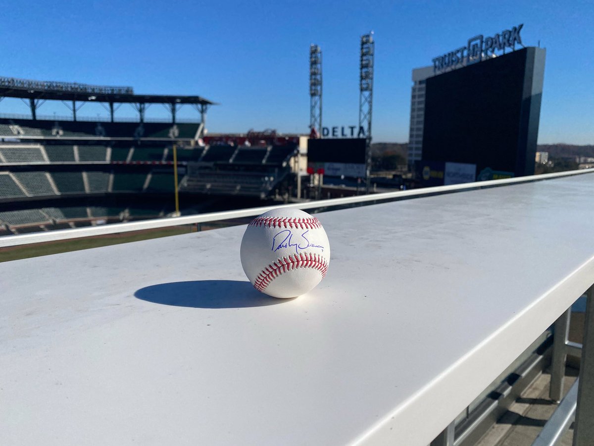 Christmas may be over, but we’re still giving out presents! RT for a chance to win this baseball autographed by @LieutenantDans7! #ForTheA