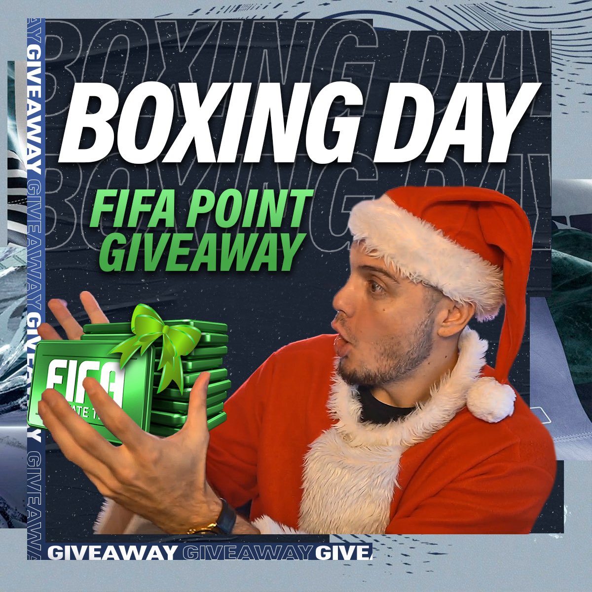 MikeLaBelle's tweet photo. 🚨 FIFA POINTs GIVEAWAY 🚨

12k FIFA Points 

🔁 RT 
✅ Follow ME + @FUTRory 
⏰ Winner Picked ASAP ASAP 

Also, if you tag a couple folks in the replies. Will have an extra stocking stuffer for the boyzzz https://t.co/Sam4FAqWnv