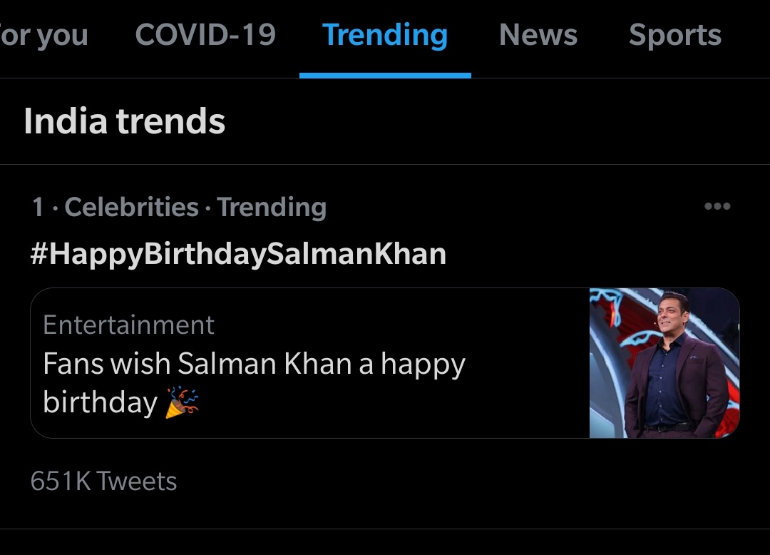 SunnyShines_'s tweet photo. 650K done and dusted!
We are close to break Our own previous record of #SultanEid2016 where we achieved almost 700K tweets 4-5 years back that too when it was dream for others to even touch 200K mark!
#HappyBirthdaySalmanKhan https://t.co/cPfJPOUSFt