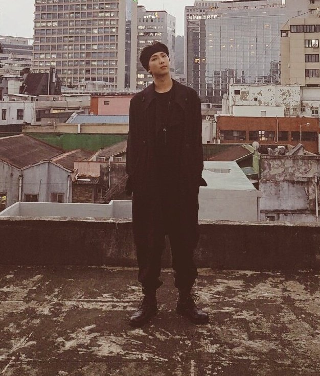 He he's actually 8ft tall but a long coat makes him look 10ft