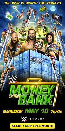 17.) MONEY IN THE BANKOVERALL: C+The two MITB ladder matches in WWE HQ were an incredible spectacle to behold, and McIntyre vs. Rollins was a great match, but looking back at this card, everything else was pretty rough to get through. I.E Tamina had a title match. Yikes.