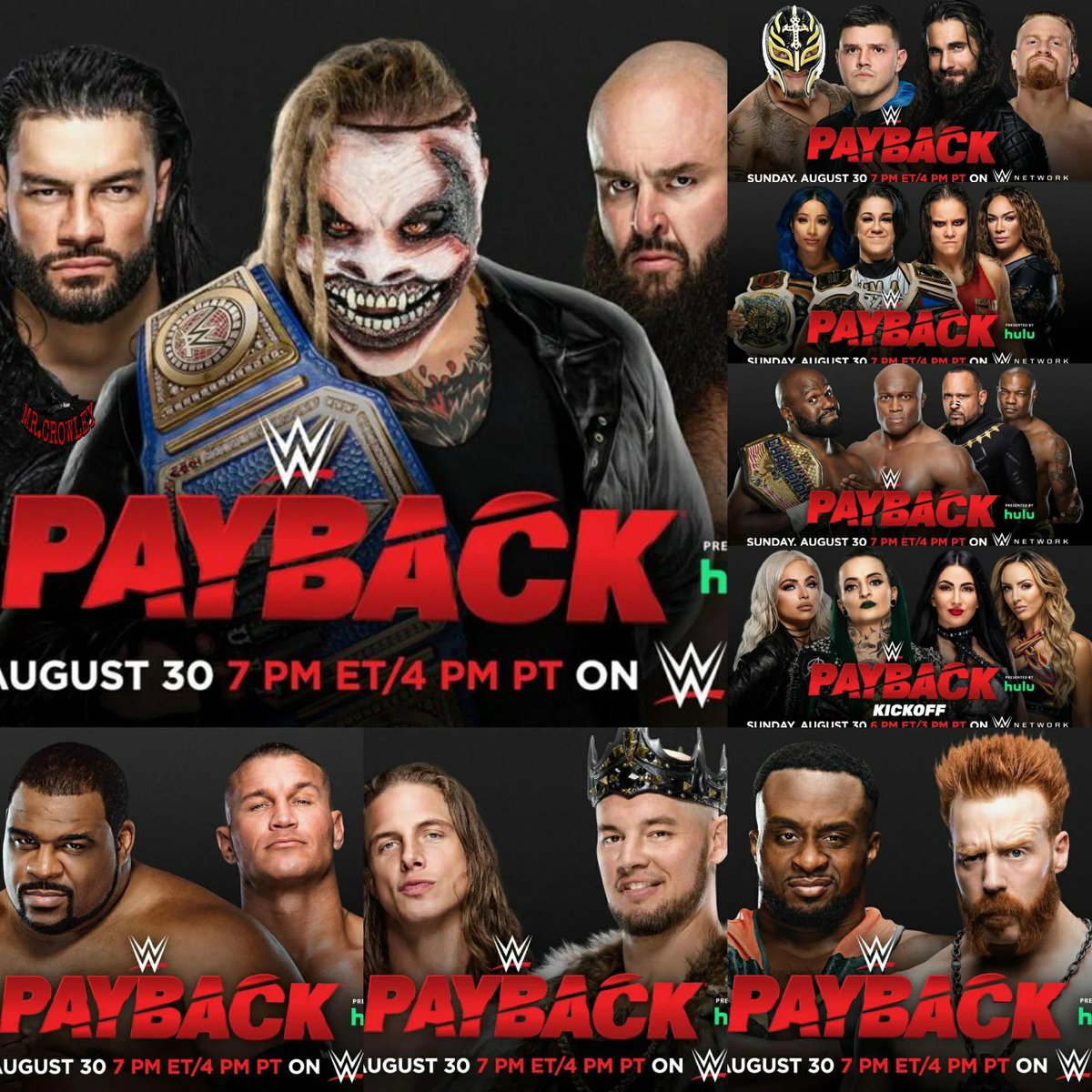 16.) PAYBACKOVERALL: C+Only the second time in WWE history that two PPV’s happened within a week, and they had an entire show for the sole purpose of getting the UV title back on Roman. Everything else we got though definitely delivered. A night of entertaining matches.