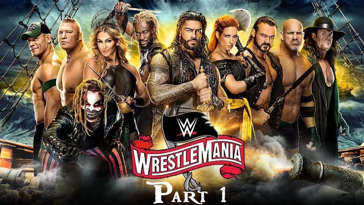 12.) WRESTLEMANIA 36: NIGHT 1OVERALL GRADE: B-WWE is unworthy of much praise this year, but they did an incredible job with WM considering how new the circumstances of the world were. Becky’s last match of her run, A TRIPLE THREAT SINGLES MATCH FOR TAG TITLES, KO/SR, Boneyard