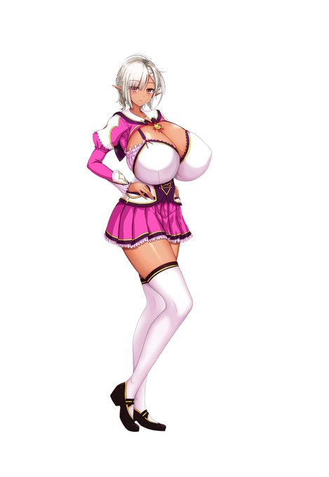 ④2年生 ダークエルフ
T:175cm B:134cm(Vcup) W:63cm H:105cm 