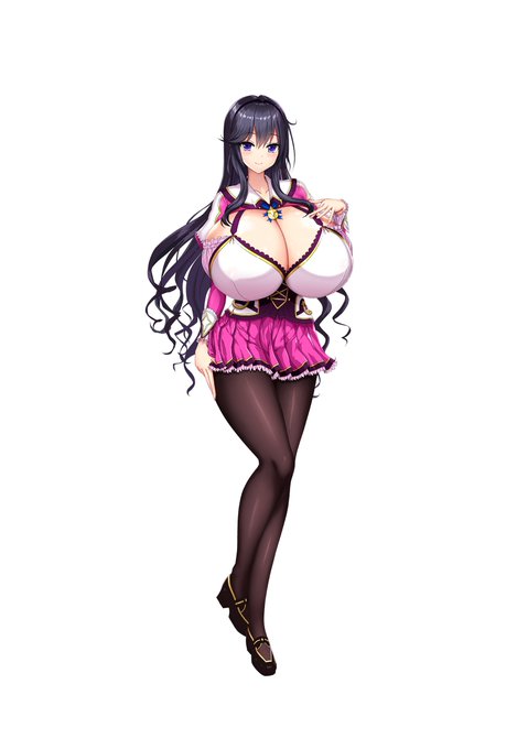 ⑥3年生 サキュバス(母乳体質)
T:167cm B:138cm(Xcup) W:61cm H:97cm 