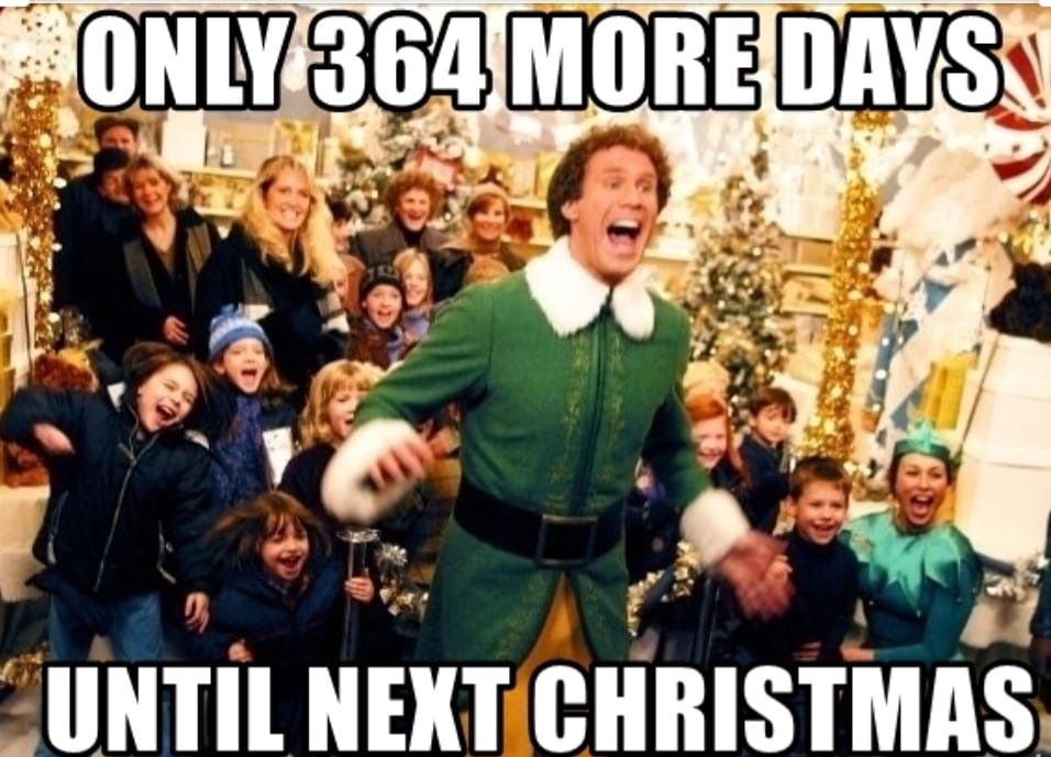 Anyone else excited about this?🤣 

#pembrokeshire #christmasfun #christmastime #lookingforward
 #christmasnextyear #tinytoesballetpembrokeshire #pembrokeshirefamily #fun #364days