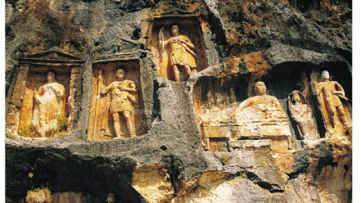 Ancient_MidEast's tweet photo. Adamkayalar : man-rocks

Rock carved figures  from 3rd BC to 2nd century AD 

In today's Mersin, Turkey

#archeology #History #romanarchaeology https://t.co/2gexp7D3nk
