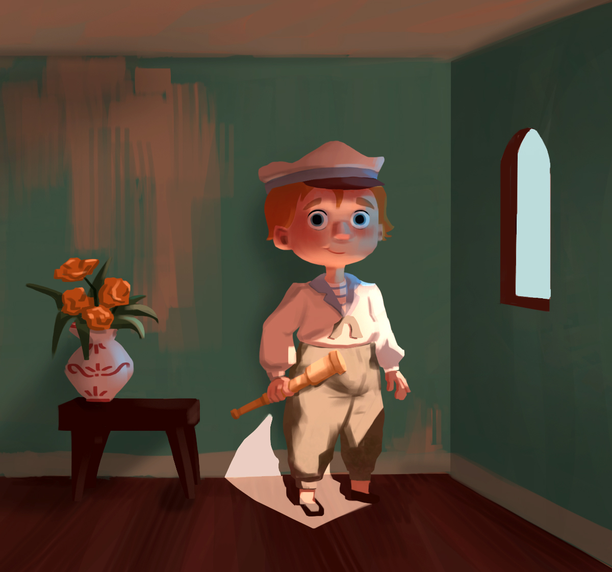 iaksinnia's tweet photo. Well wasn't here for a long time. A lot of happened and I didn't manage to work with all my socials. So sharing new stuff with you. One of the drawings from Samuel Smith course about lightning :)

#digitalpainting #colorkey #visualdevelopment #illustration #drawingart https://t.co/ud6r4VSTVy