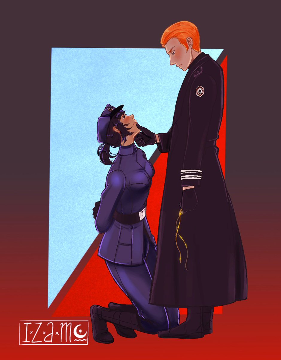 izam_w's tweet photo. My Gift for @JamileAurora . I hope you like it and I wish you a merry Christmas and a wonderful new year, darling. #holidayexchange #secretspy #GingerRose #gingerflower #starwars #hux #generalhux #rose #rosetico #armitage #armitagehux #thelastjedi #tlj #gingerrosediscord https://t.co/SRAvTjZxlm