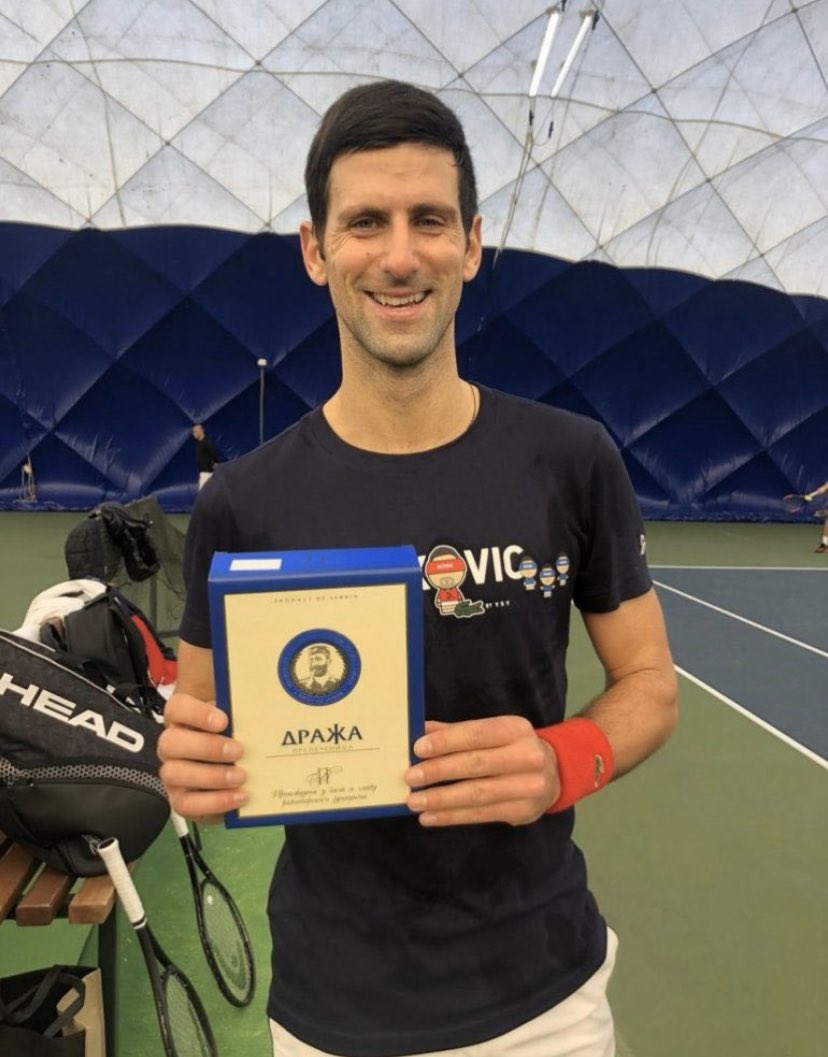 croatiaheritage's tweet photo. When a tennis star ❤️ a killer of non-#Serbs, like the Drina River #Catholic #martyrs; killed by #Draza’s #Chetnik monsters in #Gorazde #Bosnia #Hercegovina in 1941. Well done 👍 #Djokovic https://t.co/6Ip2H9X3UC