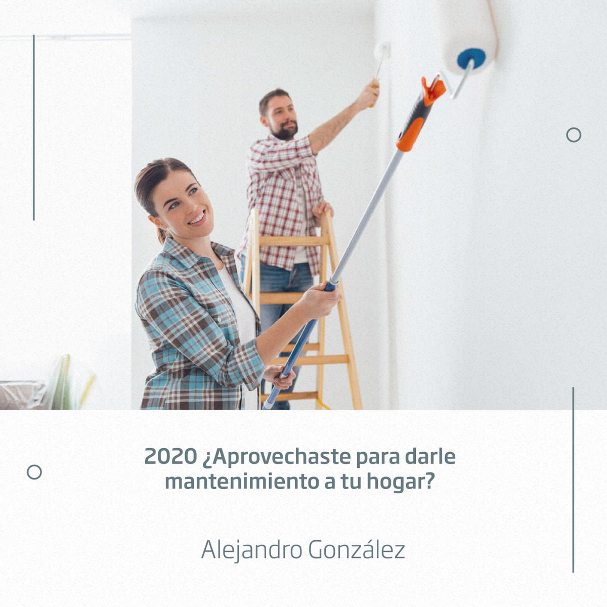 Muchos de ustedes me han compartido que en este periodo de confinamiento ocuparon su tiempo en realizar algunas mejores al hogar. De alguna forma, nos estuvimos preparando para enfrentar mejor el 2021. Felicidades a todos los que le dieron una manita de gato a su vivienda.