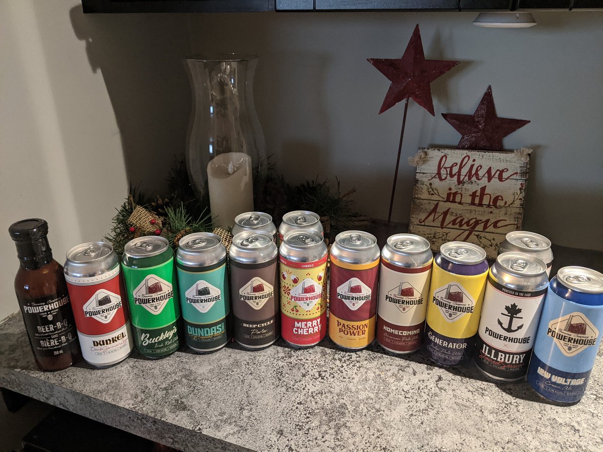 corporalj41's tweet image. Today's starting lineup.  #GoCanadaGo @PowerhouseBrew1 
#MerryChristmas2020