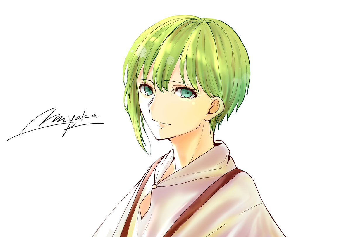 Fgo 短髪エルキドゥの髪型を考えてみました いかがでしょうか Fgo Miyakaのイラスト