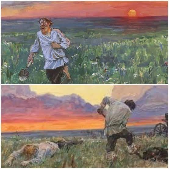 Tolstoy’un "İnsan Ne ile Yaşar" adlı kitabındaki, çiftçi Pahom.