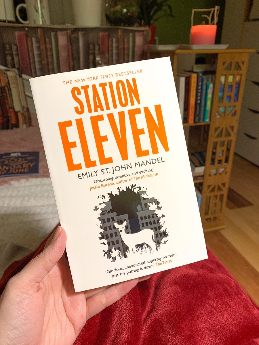 New book feels! The best feeling in the world. I wonder what adventure awaits me. 

What are you reading? 

#newbook #currentlyreading #stationeleven #emilystjohnmandel #booktwt #booktwitter #bookblogger