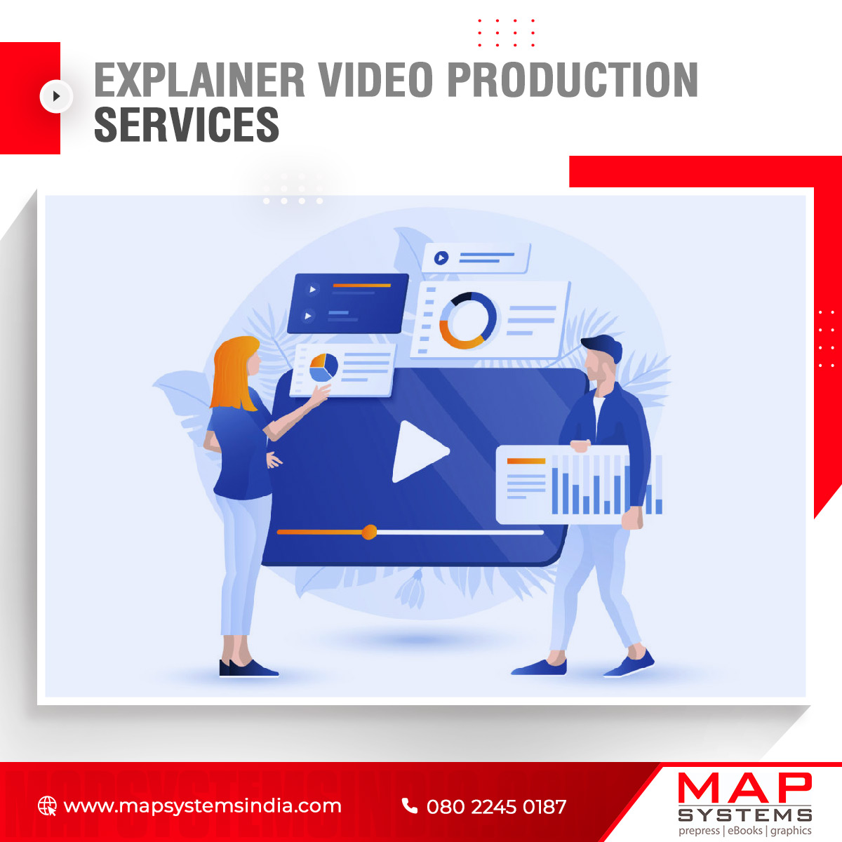 MapSystemsIndia's tweet image. Explain your products and services in the most appropriate way to create a lasting impression in your viewers&apos; minds with our explainer video production services. Kindly get started by reaching MAP Systems!
bit.ly/38yEsDQ

#ExplainerVideoProduction #Animation