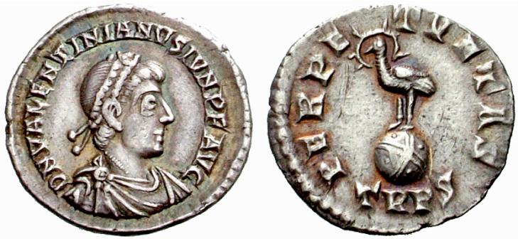 Another example from the reign of Valentinian II.