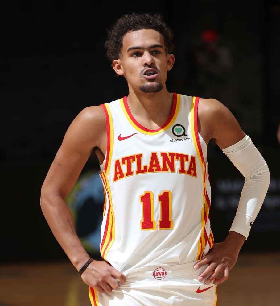 Trae Young tonight 

36 points 
9 assists 
3 rebounds 
W 

Ice Trae 🥶