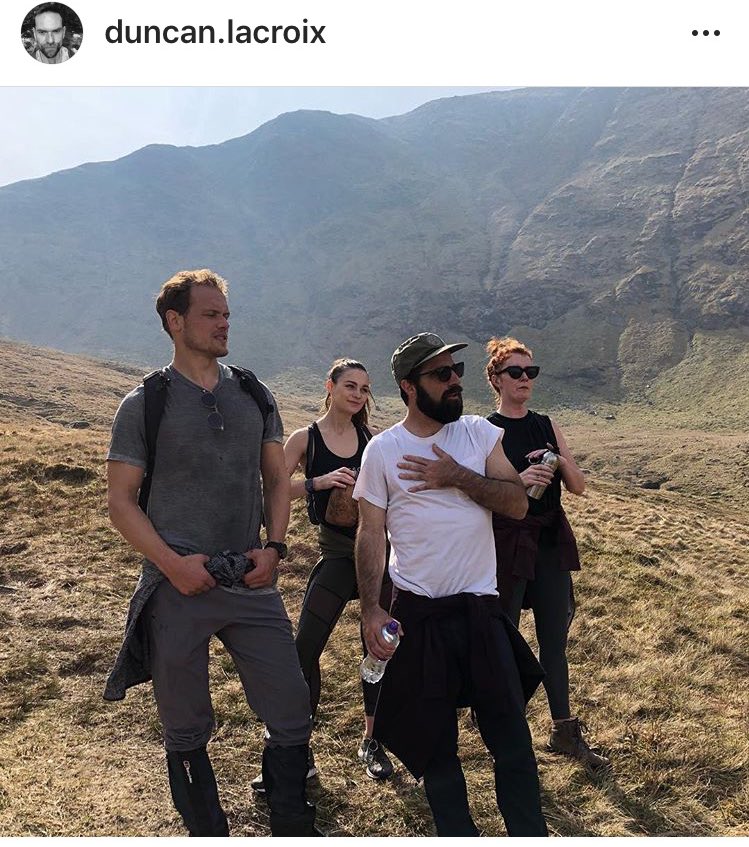 The Ben Lui hike with OL cast (2019) followed by Easter kinder eggs  #KrisReadsClanlands