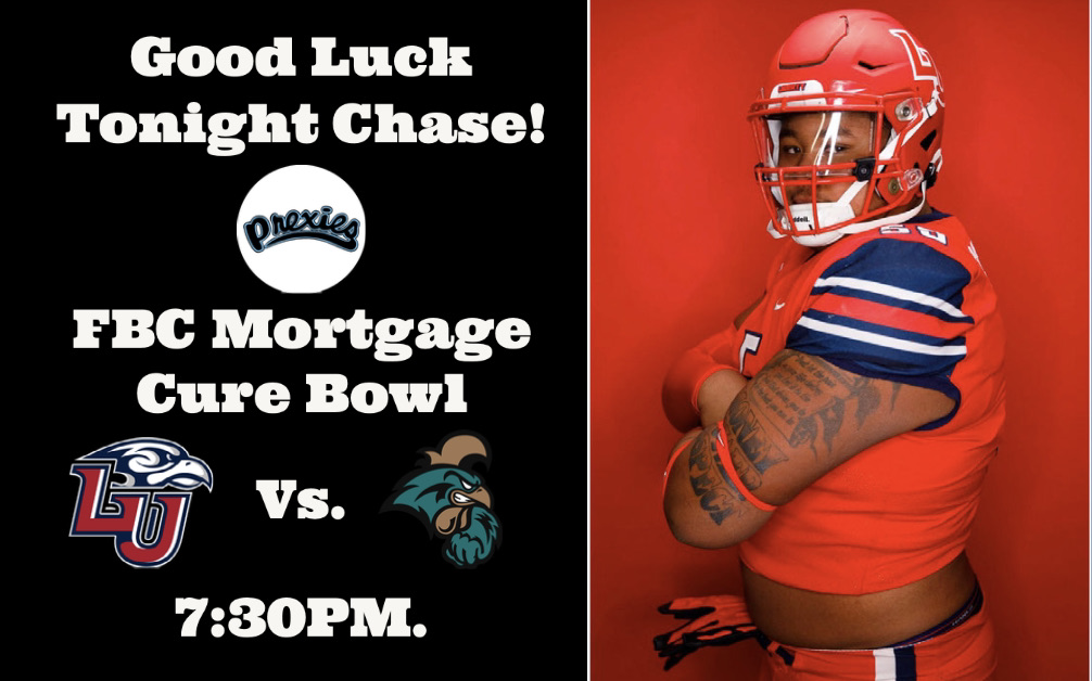 Wash High Football (@washhighfb) on Twitter photo Good Luck tonight to former Wash High linemen @chase_mitch2x as the <a href="/LibertyFootball/">Liberty Football</a> takes on <a href="/CoastalFootball/">Coastal Football</a> in the <a href="/CureBowl/">StaffDNA Cure Bowl</a> tonight at 7:30PM.
Watch tonight's games on ESPN.
#BeatCoastal #FIRE #GoFlames Good Luck tonight to former Wash High linemen @chase_mitch2x as the <a href="/LibertyFootball/">Liberty Football</a> takes on <a href="/CoastalFootball/">Coastal Football</a> in the <a href="/CureBowl/">StaffDNA Cure Bowl</a> tonight at 7:30PM.
Watch tonight's games on ESPN.
#BeatCoastal #FIRE #GoFlames