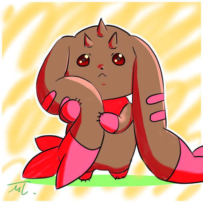 ロップモンのtwitterイラスト検索結果