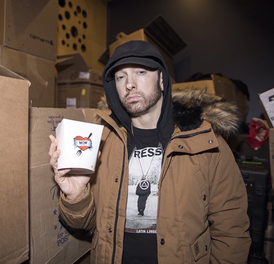 2017 BEARDED SHADY  this is my second fav look. His beard looks great and he dropped revival during this era 