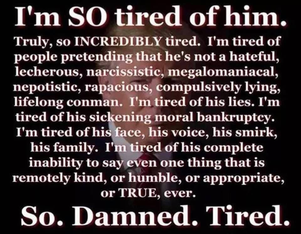 KayKaty's tweet photo. @JohnJHarwood The Covid relief bill was getting WAY more attention than he was, so of course, he has to change the focus on himself, again, just as he has for the last straight 48 months.😒
#PsychopathInChief
#TrumpIsACompleteFailure
#DopeyDon https://t.co/lJNgH6hQ5D
