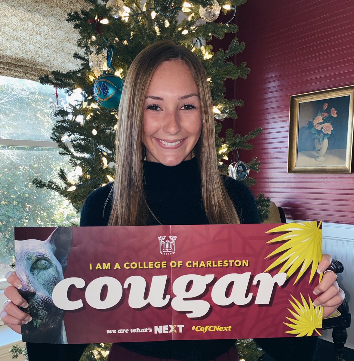 SaludaCounselor's tweet photo. @SaludaHigh may be closed for the holidays, but good news keeps coming! CONGRATS to Carter Collins, for her #Acceptance to both @UofSC @UofSCAdmissions & @CofC! #SENIORS, share your selfies so we can celebrate YOU! #SHSTigerPride #OneSaluda #Gamecocks #Cougars #USCYes #CofCNext https://t.co/88LeAPvAAZ