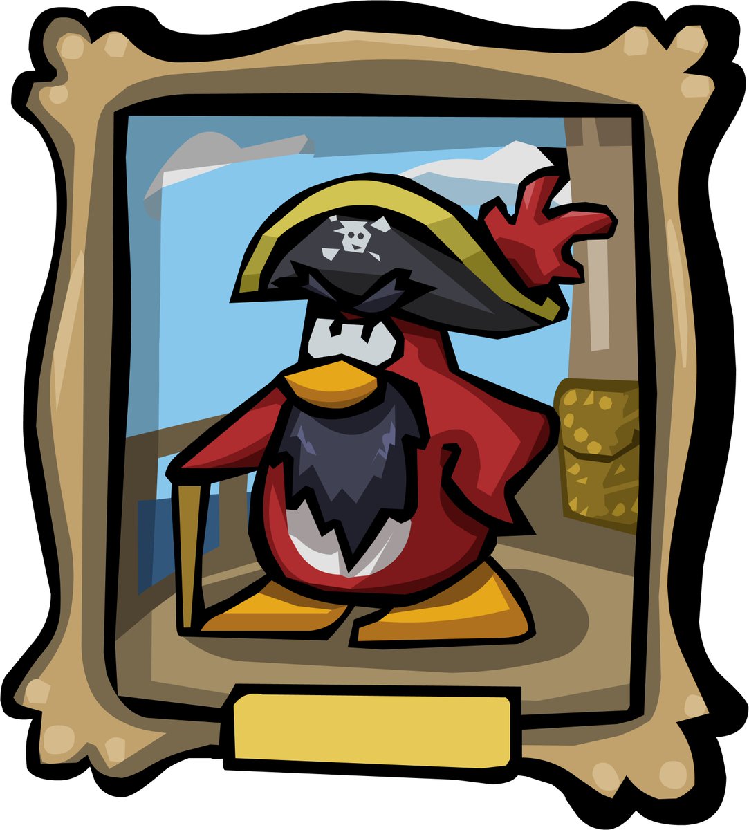 Penguins' bodies change with age, as demonstrated by Rockhopper and Sensei.By age 13, Rockhopper already had a full black beard. Sensei had a similarly colored beard when he was younger, though it grew gray over time along with his feathers.
