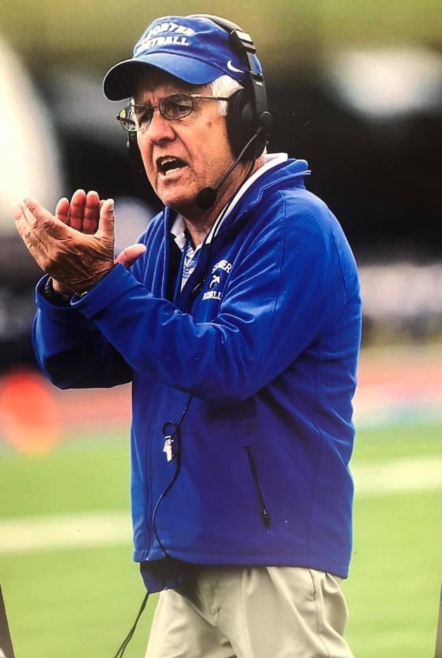 CoachKLacey's tweet photo. Thank you for rescuing me &amp; helping me get my life back on track to earn a degree. Thank you for teaching me the importance of relationships. Most importantly, thank you for being my coach &amp; mentor. Rest well forever Coach Phil Jones, you will be missed so much. #FlyHawksForever https://t.co/KFuMOjEKtQ