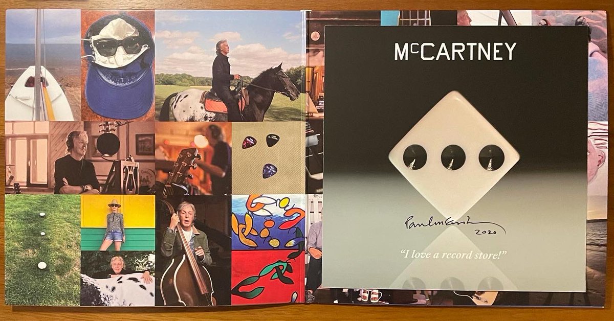 DizneyWorldz's tweet photo. You can look, but you’d better not touch... ‘Cause this is 1 of 10 

@paulmccartney #McCartneyIII 
@recordstoreday @parkavecds #PrettyBoys #RecordStoreMcCartney #PaulMcCartney https://t.co/XBcKiOpHE8