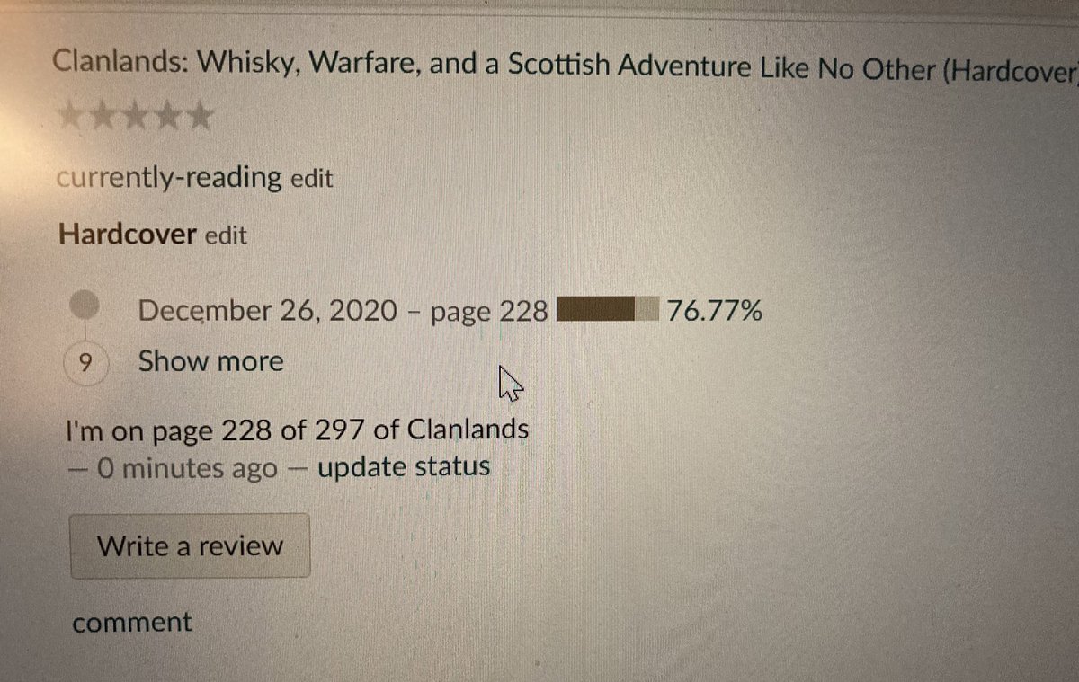 #KrisReadsClanlands My update: almost 77% done.