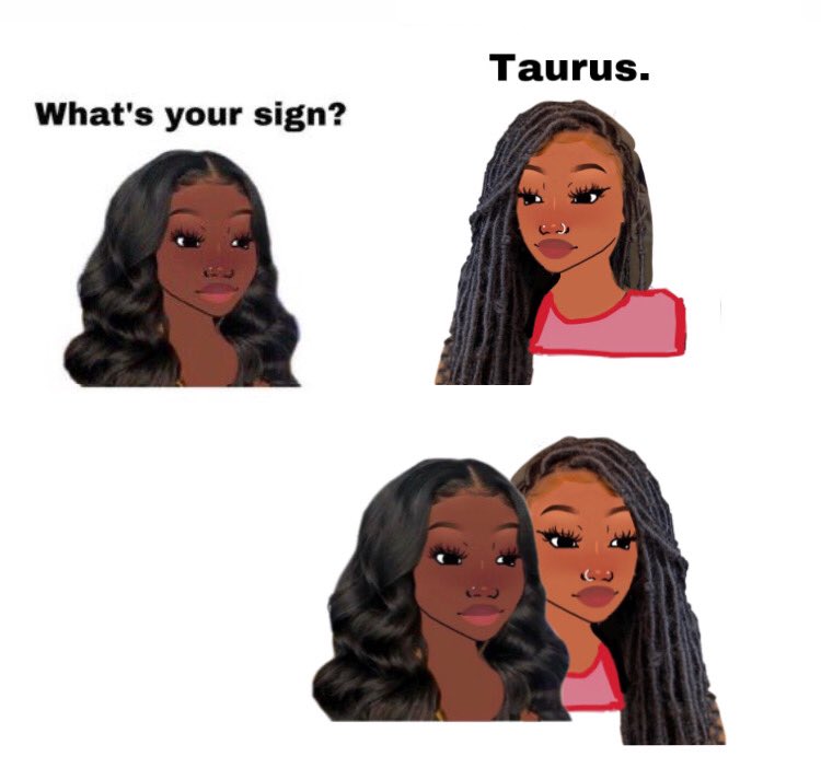 JINKIESBTCH's tweet photo. bc i will not tolerant girl taurus slander https://t.co/xRNvp8FN3f