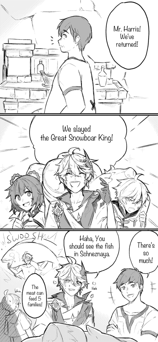 so..... that snowboar meat quest 