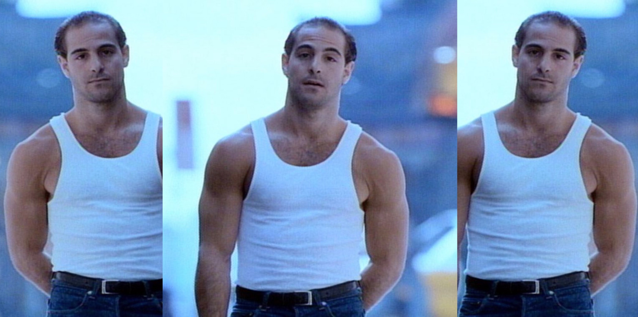 Young Stanley Tucci