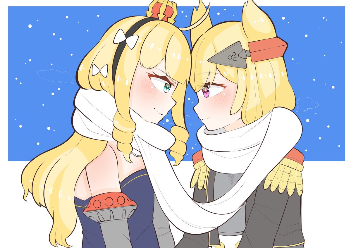 冬は2人であたたまるんですよ 