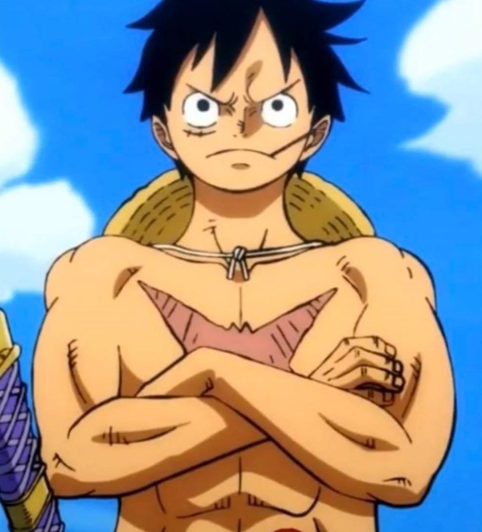 It's hard to believe they are the same guy, right? #OnePiece1000 #OnePiece #OP1000